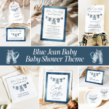 Blue Jean Baby Shower