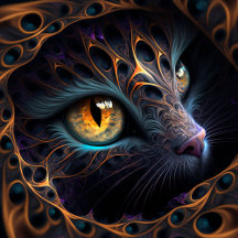 Fractal cat