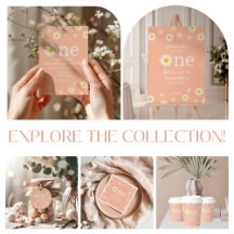 Chamomile Flower First Birthday 