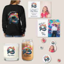 Class of 2025 Retro Rainbow Graduation