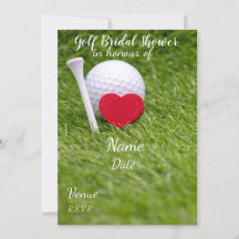 "Swing into Love: A Golf-Themed Bridal Shower"