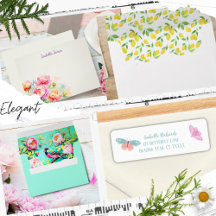 Elegant Stationery: Envelopes, Labels, and Paper 