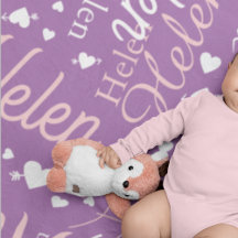 Nice Collection of Baby Blankets full of hearts