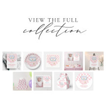 Daisy & Retro Van Pink Groovy One Birthday