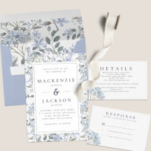 Blue Hydrangeas Wedding Collection