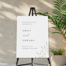 Wedding Welcome Sign