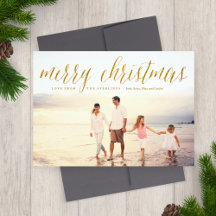 Simple Script Holiday Card Collection