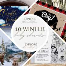 10 Baby Boy 🩵 Shower Themes for Winter 