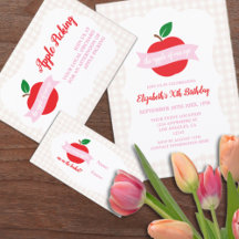 Apple Of Our Eye Girls Birthday