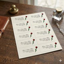 Stylish Return Address Labels for Every Occasion