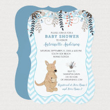 Kangaroo Baby Shower Collection
