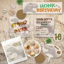 T-rex Dino Stomp Party 