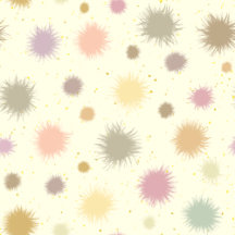 Pastel Party Pollen - seamless pattern