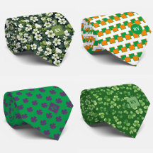 Lucky St. Patrick's Day Men's Neckties