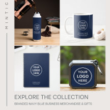 Branded Navy Blue Business Merchandise & Gifts