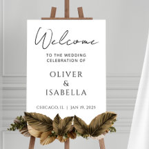 Wedding Welcome Signs
