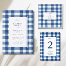 Classic Navy Baby Wedding