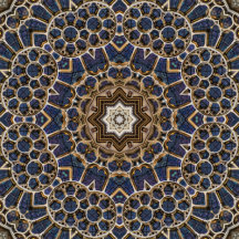 Gothic Cathedral Rose Window Stained Glass