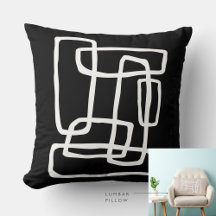 Abstract Interlocking Shapes   Cushions/Pillows