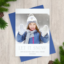 "Let it Snow" Holiday Card Collection