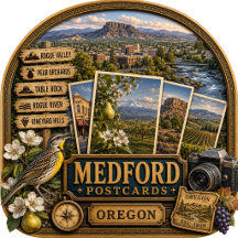 Medford Oregon Postcards/Gifts