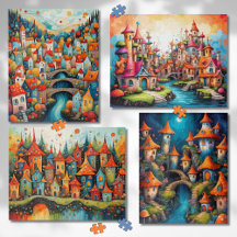 little fantasy fairytale town collection