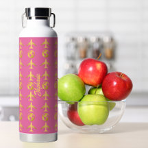 Airplane Water Bottles With Custom Personalization