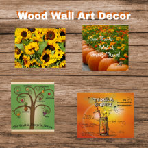 Wood Wall Art Decor