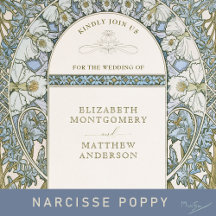 Narcisse Poppies by Alphonse Mucha