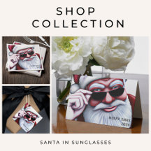 Santa in Sunglasses
