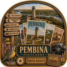 Pembina North Dakota Postcards/Gifts