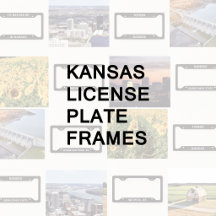 Kansas License Plate Frames