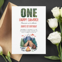 One Happy Camper Woodland