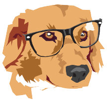 Dog WIth Glasses