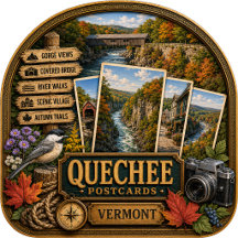 Quechee Vermont Postcards/Gifts
