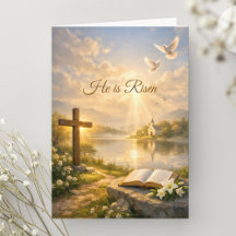 He Is Risen Christian Easter Resurrection
