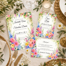 Whimsical Garden Arch Florals Wedding