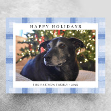 Blue Modern Family Holiday