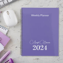 Minimalist monthly business planner