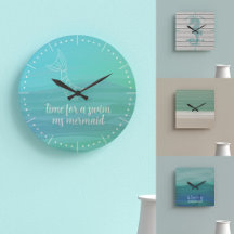 Coastal Beach House Clocks
