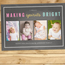 Multi Image Christmas Photo Cards
