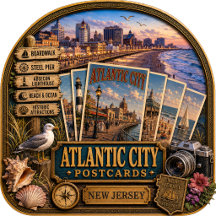 Atlantic City New Jersey Postcards/Gifts