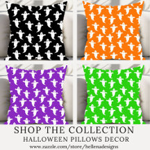 Modern Halloween Home Decor Pillows