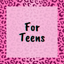 Stylish Pink Leopard Print - For Teens