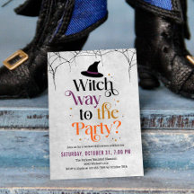 Witch Way Halloween Party