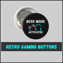 Retro Gaming Buttons