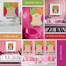 Ancient Lines Tribal Wall Art