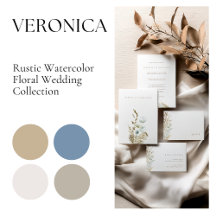 Veronica • Rustic Meadow Grass & Delicate Flowers
