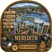 Meredith New Hampshire Postcards/Gifts