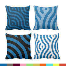 Wave Repeat Pattern - Living Room